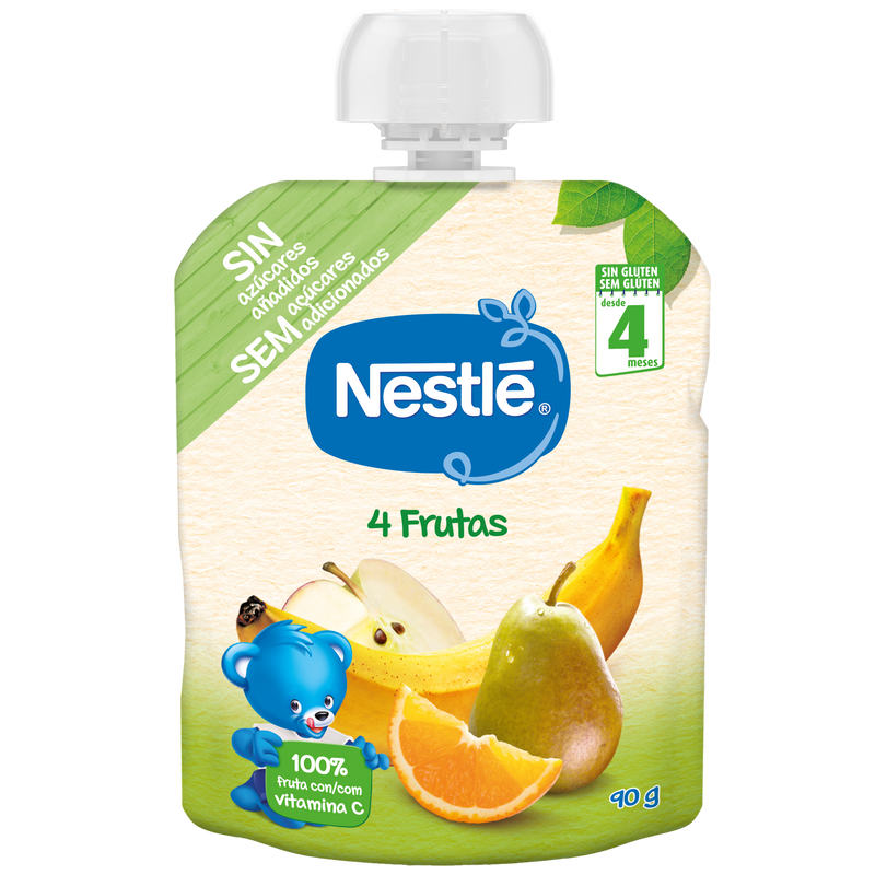 Nestlé Pacotinho 4 Frutas +4m 90 g