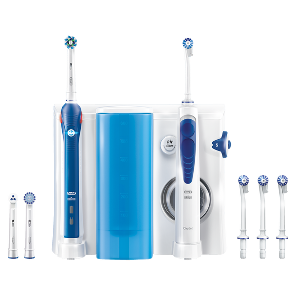 Oral-B Oxyjet + 2000 Escova de Dentes Elétrica + Sistema de Limpeza | My Pharma Spot