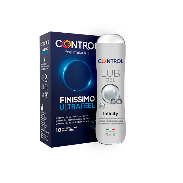 Pack Control Ultra Feel + Lubrificante Infinity l My Pharma Spot