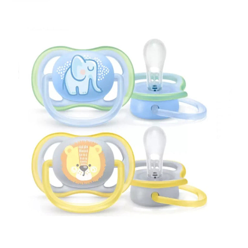 Philips Avent Sucette Ultra Air Éléphant/Lion 0-6m x 2 pcs My Pharma Spot