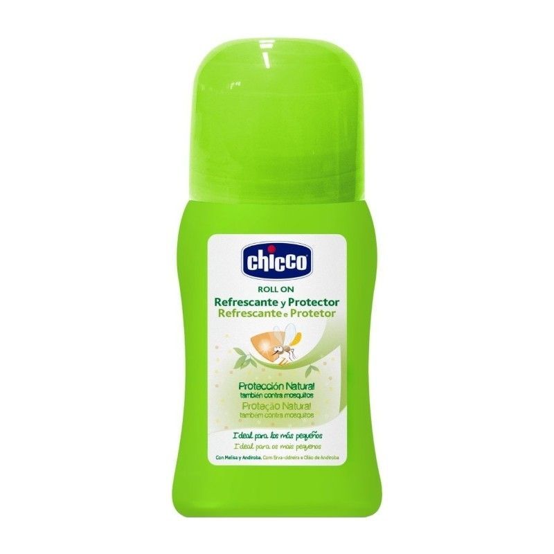 Roll-on anti-mosquitos Chicco para bebês de 3 meses, 60 ml