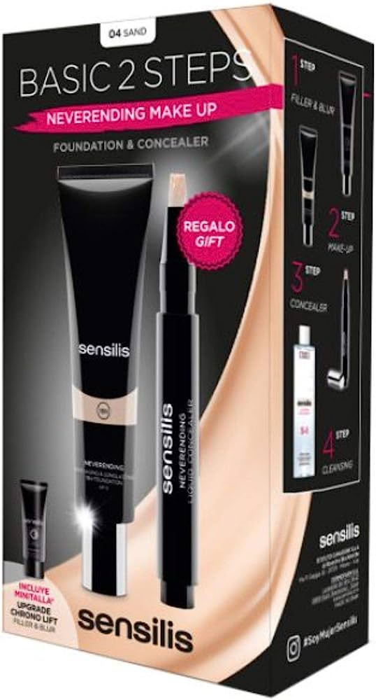 Sensilis Pack: Basic 2 Steps Neverending Make-Up | My Pharma Spot
