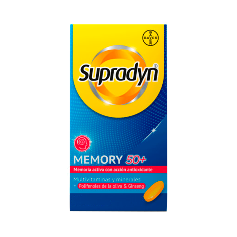 Supradyn Memory 50+ x 30 unid