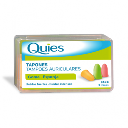 Tampões de esponja 6 Pçs