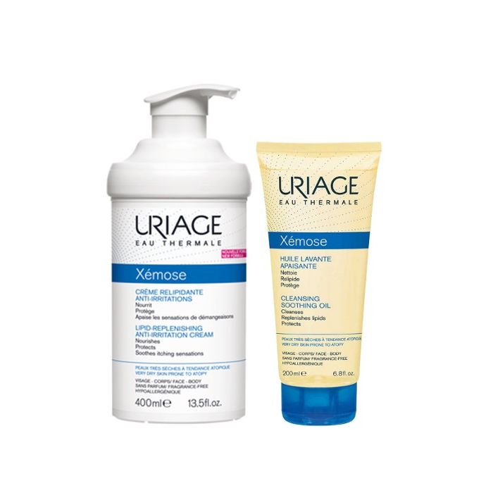 Uriage Xemose Creme Emoliente 400mL + Oferta de Óleo Lavante 200 mL | My Pharma Spot